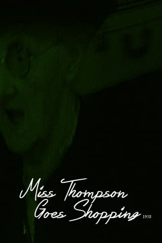 Miss Thompson Goes Shopping