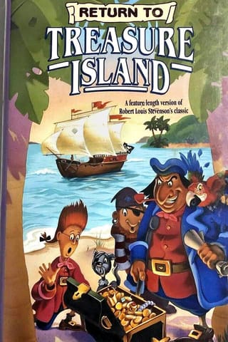 Treasure Island. Captain Flint's Map